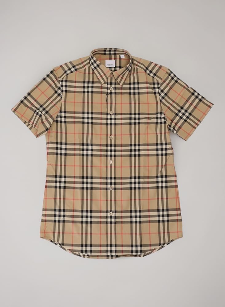 Amazon.co.jp: [BURBERRY] [バーバリー] 半袖シャツ メンズ